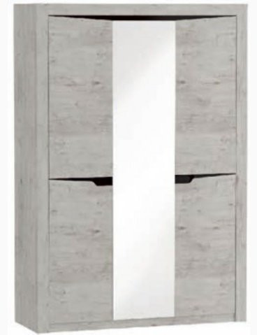 Соренто спальня Шкаф 3-х дверный