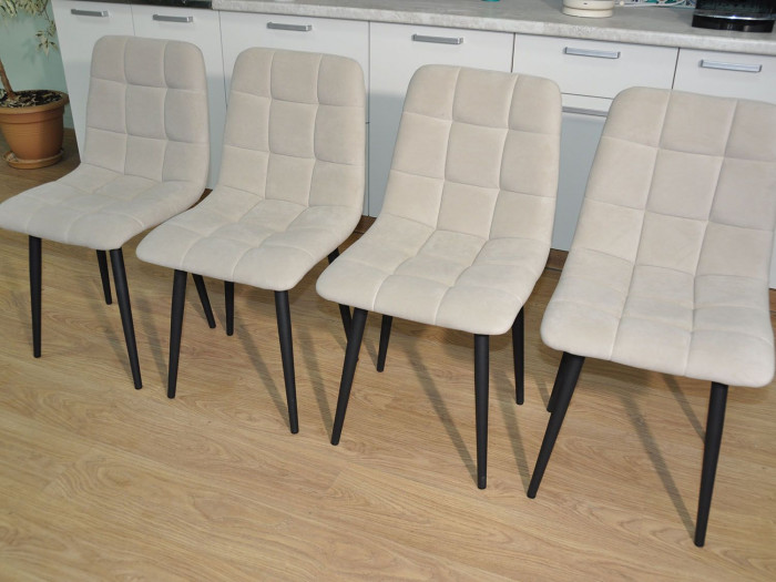 Обеденная группа Колорадо / Стул Х 4 шт. / Сосна Пасадена/черный / бид 01