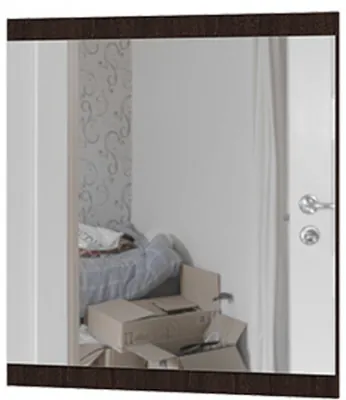 Прихожая Вегас Зеркало 800х814х20 венге/белый глянец