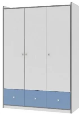 Дельта-Сильвер 9.01 Шкаф трехстворчатый