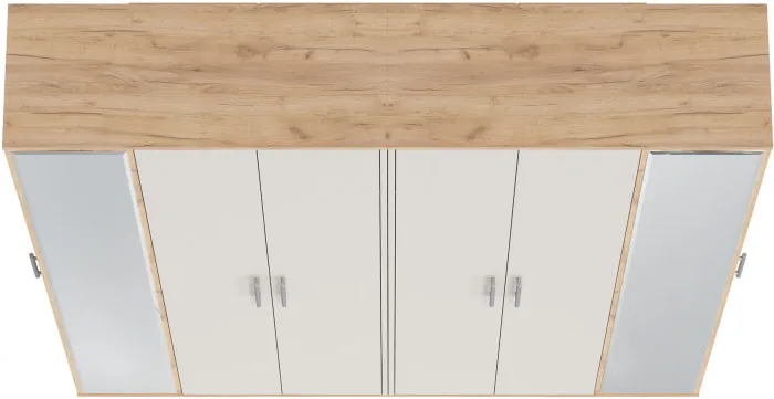 Две прихожих Домино-мини 2-3421дкз/к.с, цвет дуб крафт золотой/кашемир серый, ШхГхВ176х36х202 см.