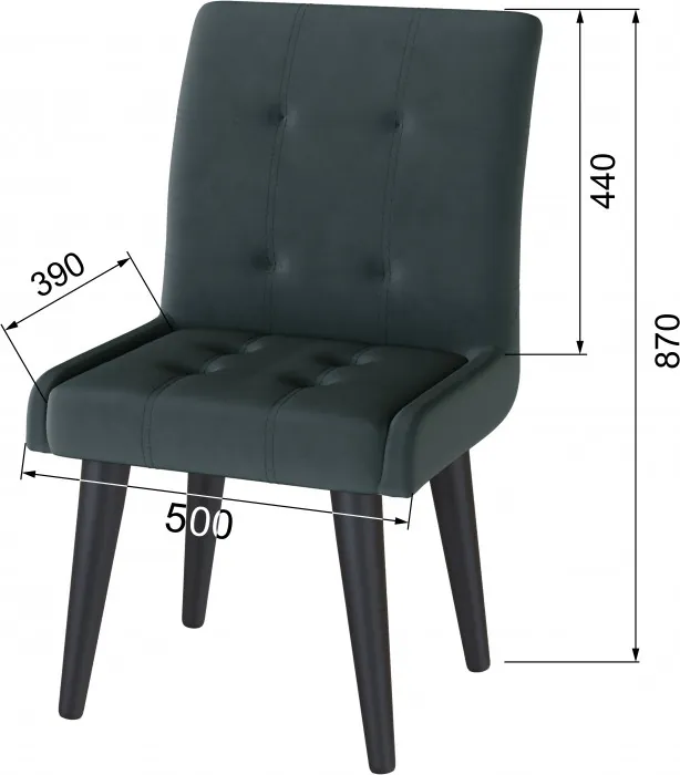 Стул Гира серый