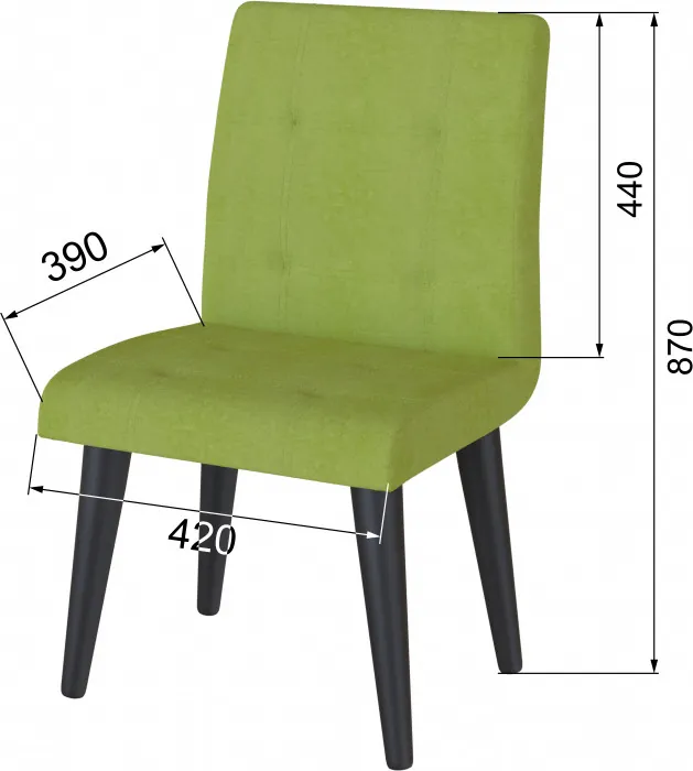 Стул Лилу лайм