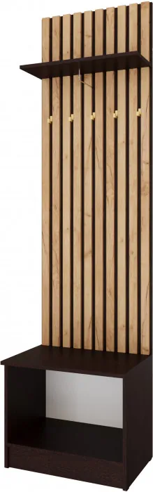 Кано Тумба с вешалкой 600 КПТВ-1 венге/дуб крафт золотой