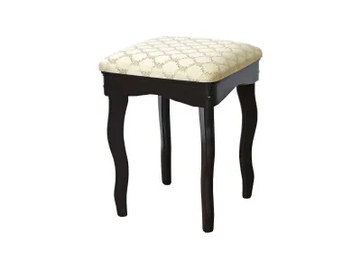 Табурет Т-1 черный/андрис бежевый