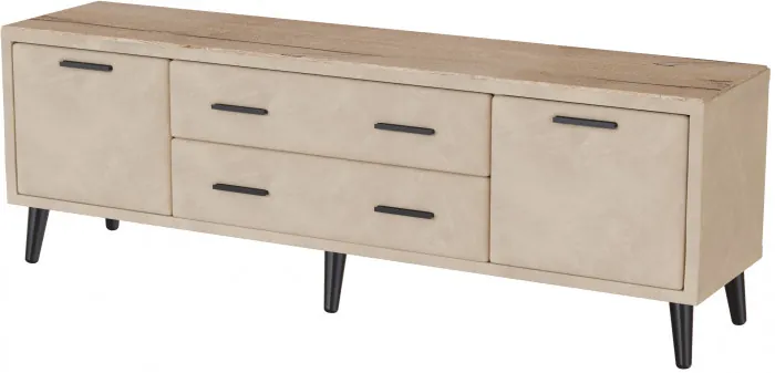 Тумба ТВ интерьерная 1.6 Пай, бежевый/мдф дуб канадский