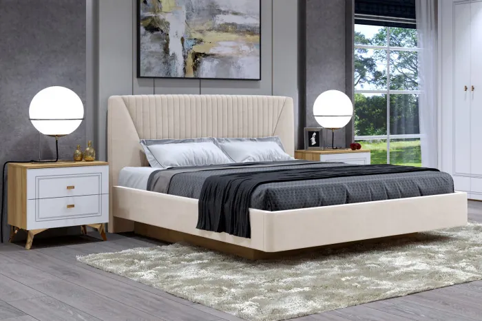 Кровать-11М с подъемным основанием 1400 Вега Сапфир