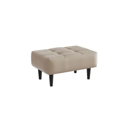 Пуф Корк экокожа бежевый