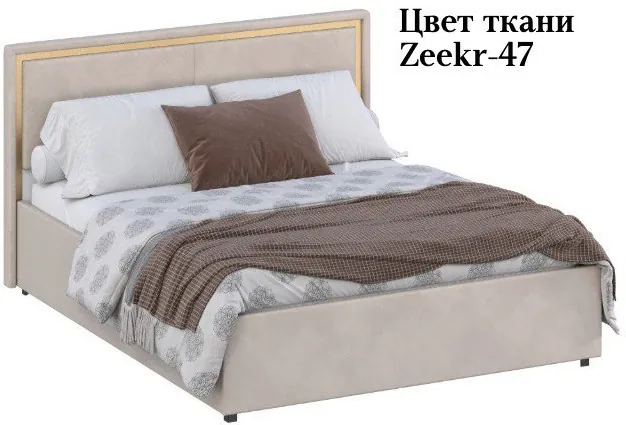 Кровать 120 с подъемным механизмом КРП-431-М-12, Микровелюр-47