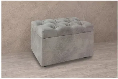 Пуф 2 с пуговицами (тк.Кофейный)