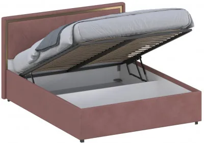 Кровать 140 с подъемным механизмом КРП-431-М-14, Микровелюр-27