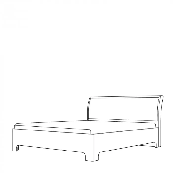 Кровать-3 1400 экокожа Парма Нео