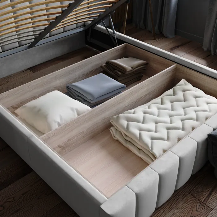 Нега Кровать интерьерная 140 бирюза, ПМ