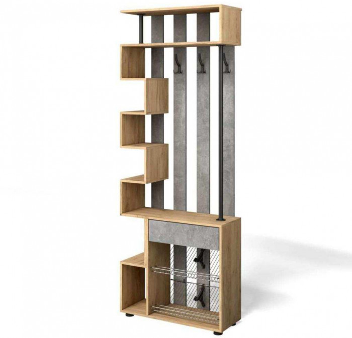 Прихожая мини-лайт компл. 1 дуб крафт/ателье