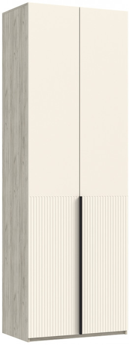 Тумба косметическая со шкафом 2х-ств Марвэл, Крафт серый/Кашемир