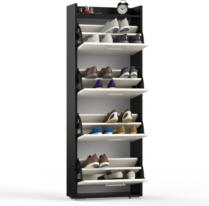 Обувница СВК 2ХЛ, венге/дуб лоредо