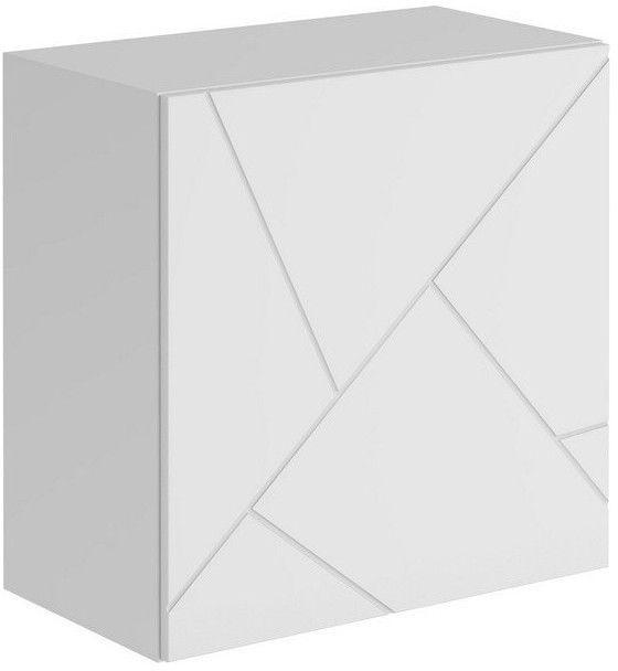 Модульная гостиная Гранж, композиция 3 (Белый (Шагрень)/Крафт золотой / Белый софт)