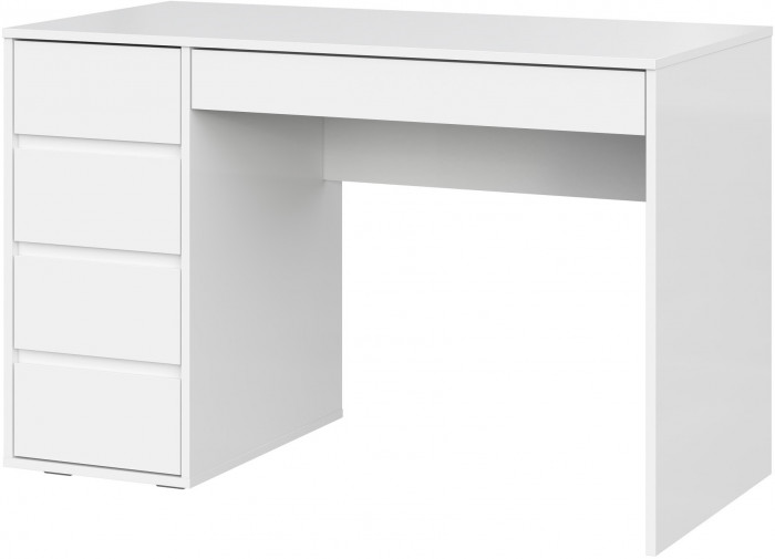 Стол компьютерный №13 Серия 2 Белый глянец