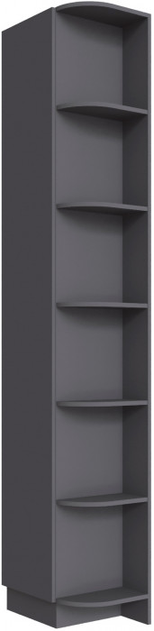 Угловое завершение Мадрид (0,35), Графит серый