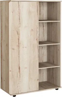 Дельта Лофт 13 Шкаф с открытыми полками (Светлый дуб)