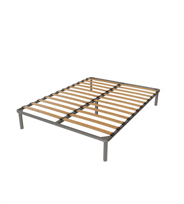 Рио Кровать интерьерная 120 пыльная роза квадрат, ортопед