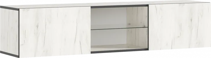 Норд Модульная Гостиная, вариант №1, Дуб крафт белый/Дуб крафт белый