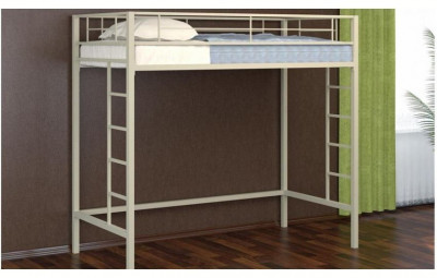 Кровать-чердак Севилья 1.1, серая