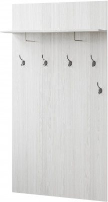 Ливорно Вешалка ЛВ-31 ясень анкор светлый патина серебро