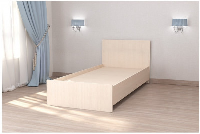 Кровать арт.032, низкий щиток, 90 (Дуб Белфорт)