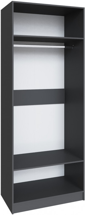 Шкаф Мадрид, композиция 4, Графит серый