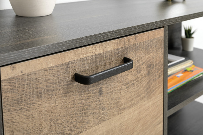 Трувор Гостиная 106, дуб гранж песочный/интра