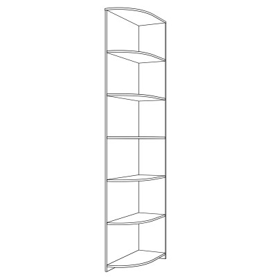 Стеллаж угловой Парма Нео