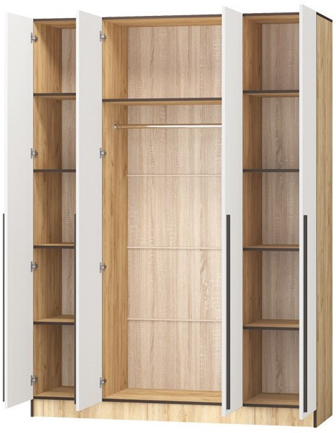 Шкаф Бастион ЛДСП 1,6 (Дуб крафт золотой)