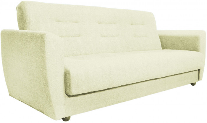 Раскладной диван-кровать, прямой, книжка, цвет бежевый, Лира 120х190