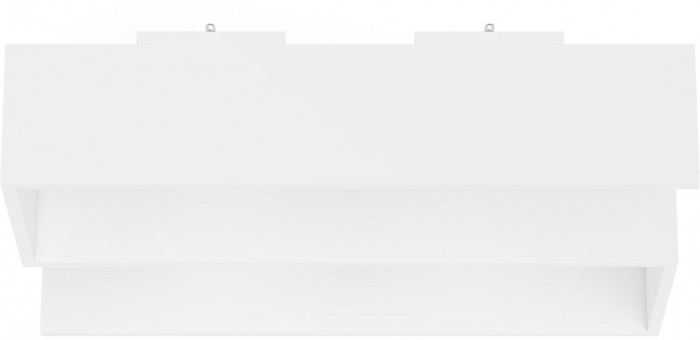 Мори Полка 900, цвет белый, ШхГхВ 90х21х64,8 см., универсальная сборка