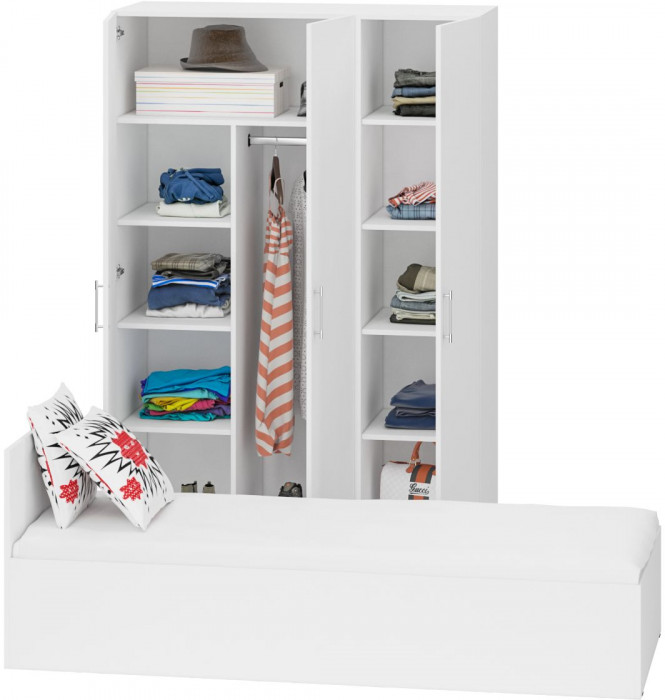 Спальня Стандарт 1-0800, белый