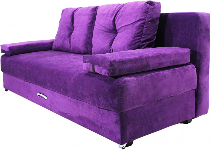 СПБ Диван-еврокнижка Амстердам мини люкс фиолетовый