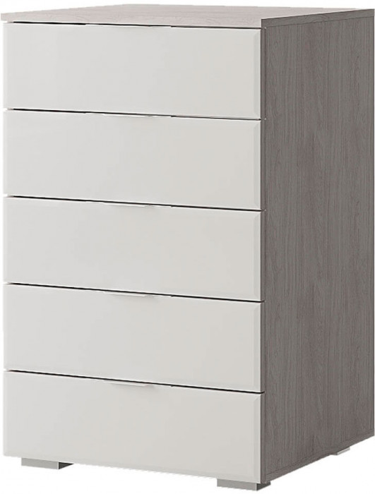 Комод "Алекса" ясень белый