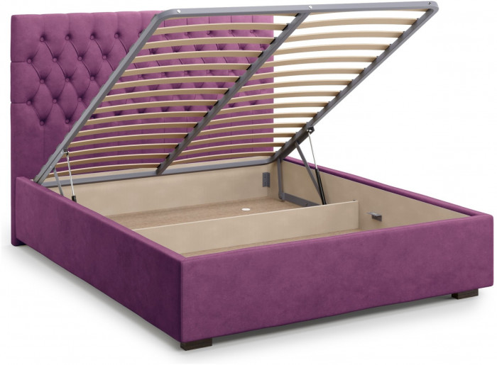 Кровать Nemi 180 с подъемным механизмом, Velutto 15