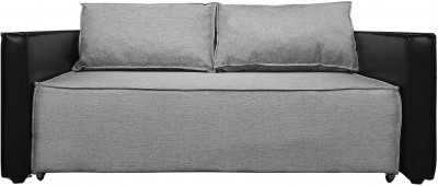 Диван-кровать Барон 160, аккордеон, 160х200, рогожка, серый