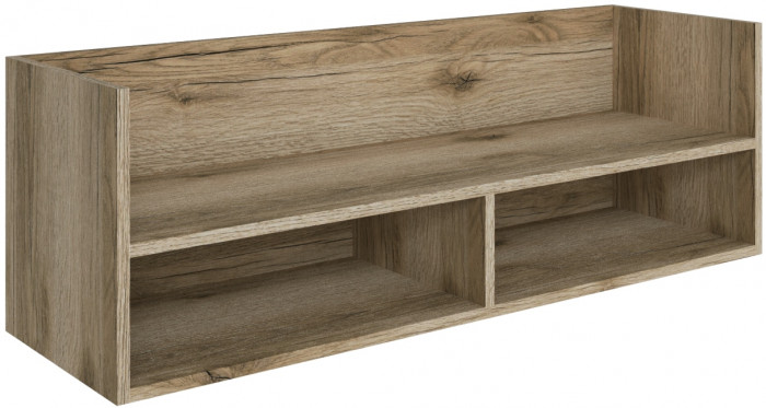 Полка навесная (открытая) Мадрид ПНО-1 (1,1) дуб делано