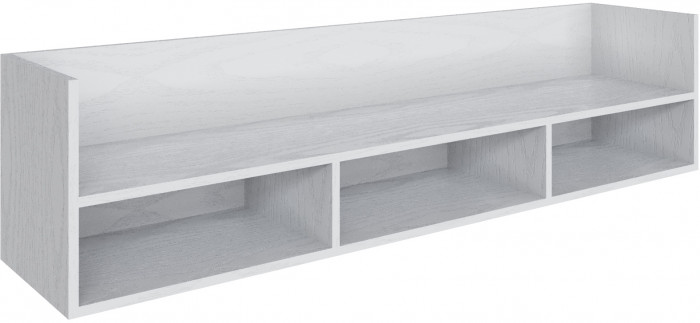 Полка навесная (открытая) Мадрид ПНО-1 (1,5) белый