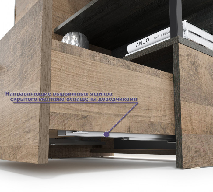 Трувор Прихожая 218, цвет дуб гранж песочный/интра, ШхГхВ 189х36,9х194,2 см., универсальная сборка