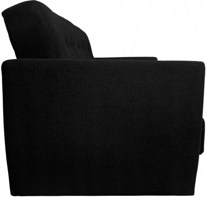 Диван Лира 140 черный ППУ