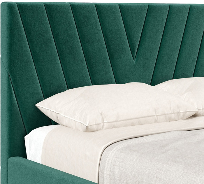 Кровать с подъёмным механизмом 1800 Палермо, зеленый