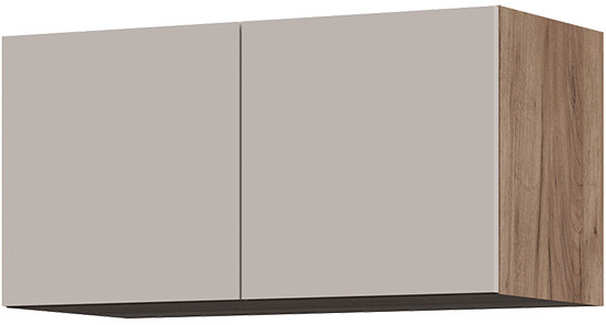 Антресоль 800 Машенька (800х400х380) Фасад КАШЕМИР/Корпус ДУБ КРАФТ ТАБАЧНЫЙ