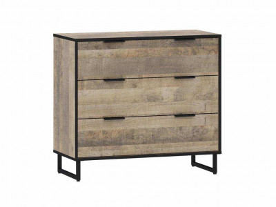 НМ 014.25 Комод Фолк Дуб Гранж песочный