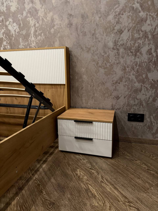 Марвэл Тумбы прикроватные 2шт, Дуб крафт/Мальта