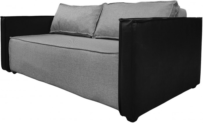 Диван-кровать Барон 140, аккордеон, 140х200, рогожка, серый