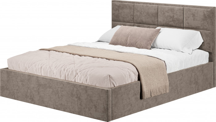 Кровать 160х200 с настилом ЛДСП Линда КР-16, Муссон